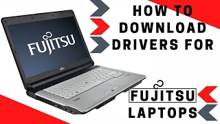 How to easy find and download drivers for fujitsu laptops [upl. by Isola]