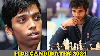 PRAGGNANANDHAA vs VIDIT GUJRATHI FIDE CANDIDATES 2024 ♥️ [upl. by Nawrocki]