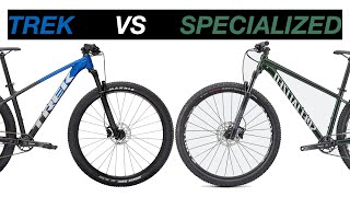 2022 Trek Marlin 8 VS Specialized Rockhopper Expert [upl. by Adarbil]