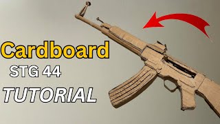 How to make a CARDBOARD STG44 TUTORIAL [upl. by Akihsat220]