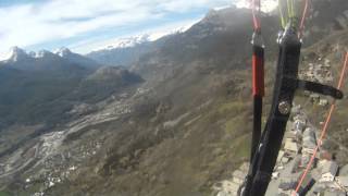 PARAPENTE CEILLAC BRIANCON 220415 [upl. by Eelanej553]