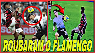 OLHA ESSE ABSURDO QUE DARONCO FEZ EM CORINTHIANS X FLAMENGO [upl. by Aholah233]