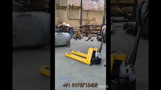 Semi Electric Pallet truck India [upl. by Bittencourt709]