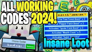 ALL NEW WORKING CODES FOR BEE SWARM SIMULATOR IN 2024 ROBLOX BEE SWARM SIMULATOR CODES [upl. by Phila]