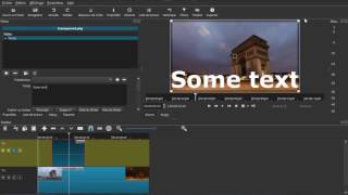 Shotcut Tuto minute  Add text  Ajouter du texte Tutoriel obsolète [upl. by Alleras]