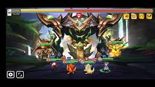 RỪNG MA THÚ LV5 Auto Forest of roaring beasts  Raoq Verdehile Belladeon Felleria SUMMONERS WAR [upl. by Keverne]