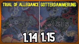 114 AAT vs 115 Götterdämmerung HOI4 AI Timelapse [upl. by Cand]