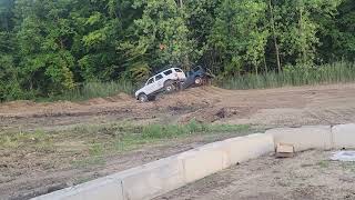 milan dragway 2024 mudbash tough truck racing [upl. by Rovner]