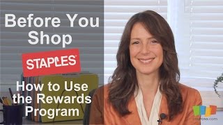 Staples How to Use the Rewards Program [upl. by Anelak]