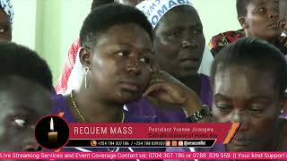 Requiem Mass of Postulant Yvonne of Sacramentine Sisters Rongo  01112024 [upl. by Edmond347]