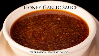 Honey Garlic Sauce [upl. by Nylicaj]