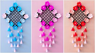 Easy and Quick Paper Wall Hanging Ideas  A4 sheet Wall decor  Cardboard Reuse Diwali decoration [upl. by Bordy230]