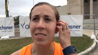 2016 Crescent City Classic top local female finisher Laura Carleton [upl. by Ric]