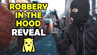 Robbery in The Hood REVEAL UK  Ownage Pranks [upl. by Atnauqahs]