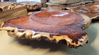 Thuya burl bowl [upl. by Tildie]