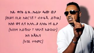 Dawit Mekonen  አካ አጃኢባ Lyrics video [upl. by Nagey508]