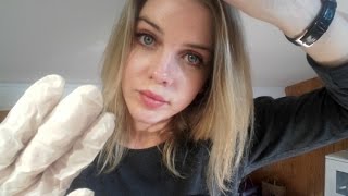 ASMR l Roleplay dermatologue  Traitement et soin du visage Skin care [upl. by Bloch531]