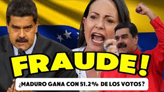 María Corina Machado DENUNCIÓ FRAUDE de Nicolas Maduro en elecciones de Venezuela y Milei la Apoya [upl. by Robbin]