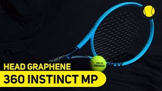 HEAD Graphene 360 Instinct MP  Racket Test  TennisPoint [upl. by Olihs]