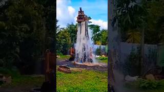 Borewell Drilling🚒 For Agriculture 215ft💦🌱shorts trending viralvideo youtubeshorts [upl. by Carberry105]