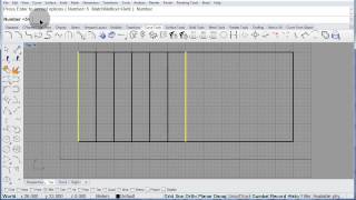 Rhino Visual Tips 50 Chapter 4 Curve Tools Tween Between [upl. by Nahshunn195]