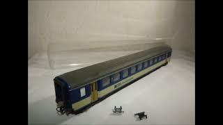 H0 Scale Lima Passenger Car 2 Klasse BLS Lötschbergbahn [upl. by Noived]