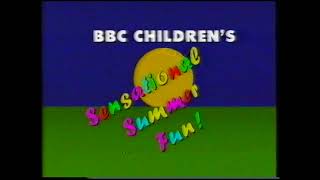 Original VHS Opening amp Closing BBC Childrens Sensational Summer Fun UK Retail Tape [upl. by Odarbil490]