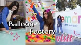 I visited a Balloon factory and this is how it went [upl. by Fujio]