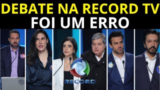 Melhores Momentos Debate na Record TV FOI UM ERRO e Pablo Marçal SURPREENDE e EXPÕE A FARSA ao VIVO [upl. by Anais867]