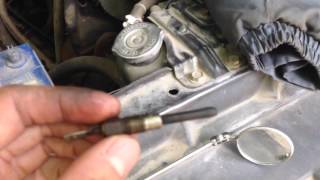 CUCV 62 Detroit broken glow plug removal extraction [upl. by Kosey286]