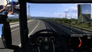 Catanzaro to Taranto  Euro Truck Simulator 2  Logitech g29 [upl. by Kenwrick]