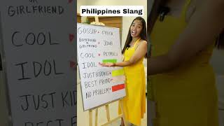 PHILIPPINES SLANG WORDS learntagalog philippines 🇵🇭❤️😉 [upl. by Ayekam]