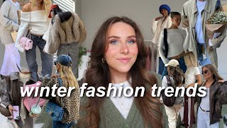 WINTER  EARLY SPRING 2024 FASHION TRENDS  pinterest inspired amp wearable clothing essentials [upl. by Sucramej772]