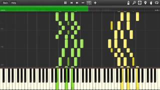 Stravinsky Petrushka Scene 1a  The Shrovetide Fair Synthesia [upl. by Cleasta584]