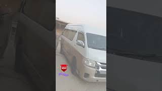 Toyota HiaceModel 2015  Register 2018  Golden and White shade 1million viralvideo trending [upl. by Kerrill]