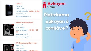 Plataforma Azkoyen vale a pena ou não veja aqui neste vídeo [upl. by Veleda]