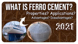 What is Ferrocement Properties Applications Advantages and Disadvantages  Civilogy [upl. by Channing]