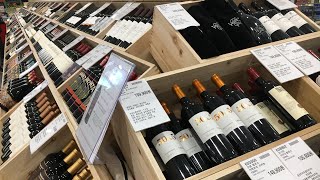 Wines with price at Costco S Korea [upl. by Arreis559]