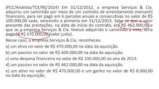 Questão 4266  Projeto 66 Dias Arrendamento Mercantil [upl. by Initof]