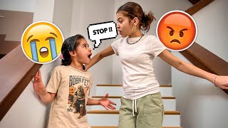 London PUSHED Her Sister Down The Stairs MOM AND DAD LOSES IT [upl. by Emilio]