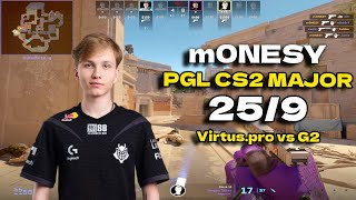 CS2 POV G2 m0NESY 259 vs Virtuspro Anubis PGL CS2 Major Copenhagen 2024 [upl. by Enileme255]