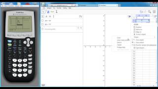 Linjär regression med Geogebra och Miniräknare TI84 [upl. by Evaleen883]