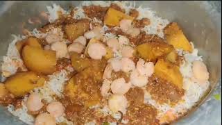 Prawns biryani recipe 😘😉  jhinga biryani recipe  how to make prawns biryani [upl. by Donaghue770]