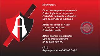 Hino do Atlas Fútbol Club  Guadalajara  MEX [upl. by Man]