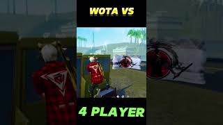 WOTA VS 4PLAYERNonstopGaming Live reaction on wota ff WOTA ngarmy 1vs4 nonstopgaming [upl. by Aviva184]