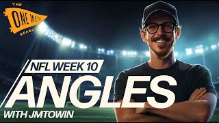 Advanced NFL DFS Strategy for Week 10  JMToWin’s Slate Breakdown  BottomUp Build [upl. by Martres]