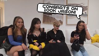 Sa Nguyen Congratulates Jason On Hitting 100k Subs [upl. by Sharyl847]