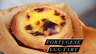 PORTUGESE EGG TART RECIPE ✨SIMPLE amp SENANG❤️ [upl. by Kcirddet58]