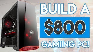 EPIC 800 Gaming PC Build 2017 1440P  60FPS [upl. by Aryamoy509]