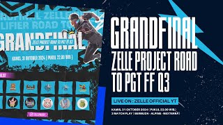 🔴 LIVE GRANDFINAL QUALIFIER BY ZELLE PROJECT ROAD TO PGT FF Q3  FREE FIRE BATTLEGROUND INDONESIA [upl. by Niliac]